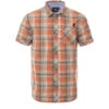 Chemise à Carreaux Orange pour Homme - Manches Courtes et Coupe Droite 1 Chemise à Carreaux Orange pour Homme - Manches Courtes et Coupe Droite -Terredemarins prod 6004 chemise chemisier mc carreaux paprika difro 666x812 fc7ea0111e0b