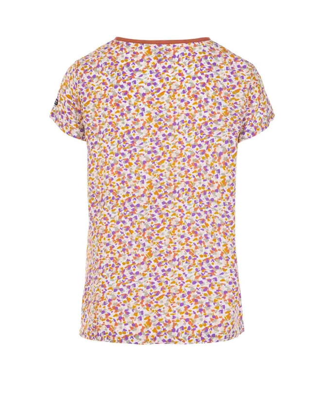 Blouse Fluide à Manches Courtes et Imprimé Exclusif pour Femme 4 Blouse Fluide à Manches Courtes et Imprimé Exclusif pour Femme – Image 2