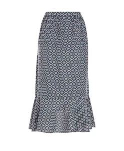 Jupe Mi-longue Imprimée Fluide - Élégance et Confort Bohème