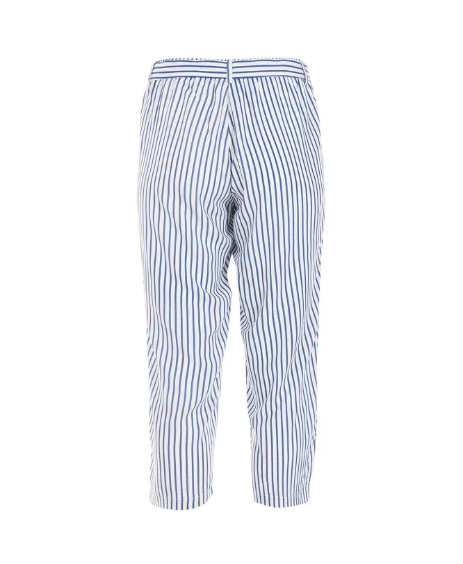 Pantacourt Fluide Rayé pour Femme - Confort et Élégance d'Été 4 Pantacourt Fluide Rayé pour Femme - Confort et Élégance d'Été – Image 2