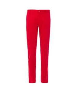 Gilbin Pantalon Chino Rouge Stretch - Élégance et Confort