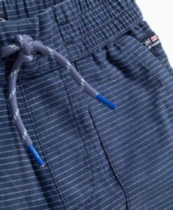 Bermuda Garçon Rayé Bleu Ardoise à Taille Élastiquée -Terredemarins prod 6174 bermuda bleu ardoise caprizo 666x812 fc7ea0111e0b