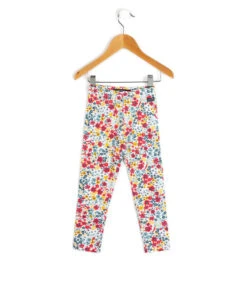 Legging Long Imprimé Multicolore pour Fille - Confort Élastiqué