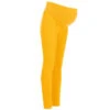 Pantalon de Grossesse 7/8ème Jaune avec Bandeau de Maintien -Terredemarins prod 6193 7 8eme jaune cumin matpa 666x812 fc7ea0111e0b