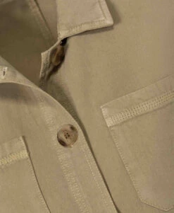 Veste en Jean Beige pour Femme - Blouson Décontracté Chic à 4 Poches -Terredemarins prod 6221 veste ml caramel clair vines 666x812 fc7ea0111e0b