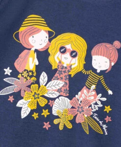 Robe Fille Effet 2 en 1 avec Jupe Imprimée et Ouverture Dos 7 Robe Fille Effet 2 en 1 avec Jupe Imprimée et Ouverture Dos -Terredemarins prod 6463 robe mc bleu nuit choupe 666x812 fc7ea0111e0b