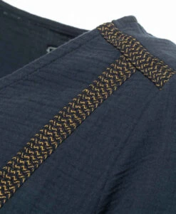 Robe en Gaze de Coton à Manches 3/4 - Élégance Naturelle et Légèreté 7 Robe en Gaze de Coton à Manches 3/4 - Élégance Naturelle et Légèreté -Terredemarins prod 6469 robe ml indigo valine 666x812 fc7ea0111e0b