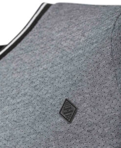 T-shirt Homme Noir en Jersey Micro Jacquard - Finition Premium -Terredemarins prod 6698 tee shirt mc noir artopy 666x812 fc7ea0111e0b