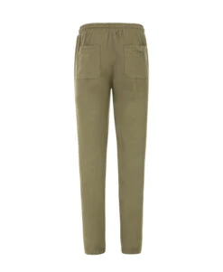Pantalon Léger en Lin Vert Olive avec Taille Élastiquée 8 Pantalon Léger en Lin Vert Olive avec Taille Élastiquée -Terredemarins prod 6759 pantalon vert olive lindon 666x812 fc7ea0111e0b