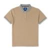 Polo Beige Homme à Détails Rayés Multicolores - Élégance et Confort Durable 1 Polo Beige Homme à Détails Rayés Multicolores - Élégance et Confort Durable -Terredemarins prod 6775 polo mc beige cabyst 666x812 fc7ea0111e0b