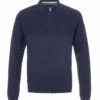 Gilet Zippé Bleu Marine pour Homme avec Col Montant et Maille Fantaisie 1 Gilet Zippé Bleu Marine pour Homme avec Col Montant et Maille Fantaisie -Terredemarins prod 6781 cardigan tricot indigo icoro 666x812 fc7ea0111e0b