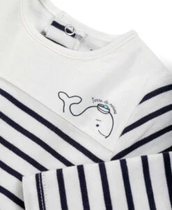 Body Marinière Bébé 2-en-1 Rayé Bleu Marine et Blanc -Terredemarins prod 6784 body ml fond naturel raye indigo bodima 666x812 fc7ea0111e0b