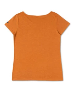 T-shirt ATRONI Femme Jaune Ambré à Col V et Détails Brodés 6 T-shirt ATRONI Femme Jaune Ambré à Col V et Détails Brodés -Terredemarins prod 6806 tee shirt mc jaune ambre atroni 666x812 fc7ea0111e0b