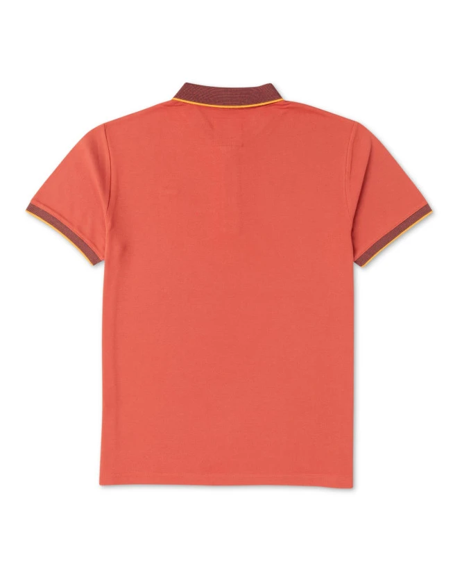 Orevoir Polo Homme Manches Courtes Rouge Brique 4 Orevoir Polo Homme Manches Courtes Rouge Brique – Image 2