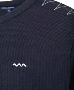 Sweat-shirt Homme Bleu Marine à Col Rond - Style Marin Chic et Décontracté -Terredemarins prod 6919 sweat indigo garin 666x812 fc7ea0111e0b