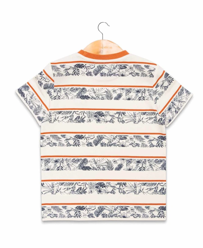 ABOB Boys' Grege Printed Short Sleeve T-Shirt 5 ABOB Boys' Grege Printed Short Sleeve T-Shirt – Image 3