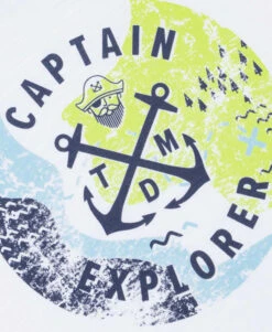 Boy's White Graphic T-Shirt - Comfortable Short Sleeve Kids Top 7 Boy's White Graphic T-Shirt - Comfortable Short Sleeve Kids Top -Terredemarins prod 7034 tee shirt mc blanc optique anew 666x812 fc7ea0111e0b