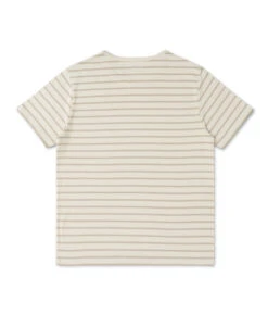 ECOHOK Marinière Homme Manches Courtes - Grège Rayé Jaune -Terredemarins prod 7094 mariniere mc fd grege raye jaune ecohok 666x812 fc7ea0111e0b