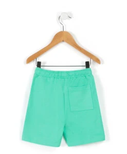 Bermuda Garçon Vert avec Taille Élastiquée et Cordon de Serrage -Terredemarins prod 7153 bermuda vert menthe a l eau lomey 666x812 fc7ea0111e0b