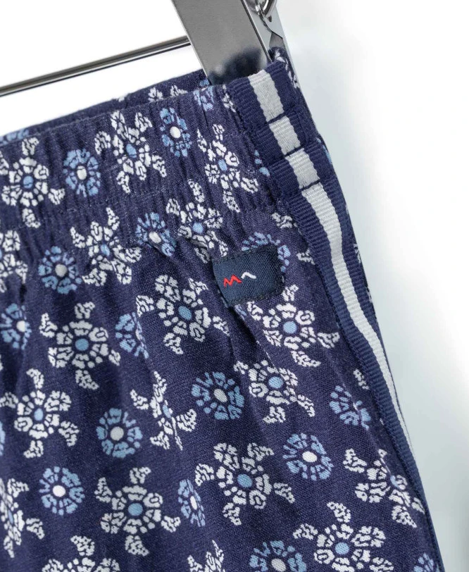 Pantalon Fluide Fille à Imprimé Marin et Bandes Latérales Chic 5 Pantalon Fluide Fille à Imprimé Marin et Bandes Latérales Chic – Image 3