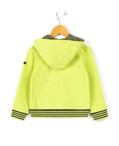 Veste à Capuche Molletonnée Vert Citron pour Garçon -Terredemarins prod 7283 veste ml vert citron jovic 666x812 fc7ea0111e0b