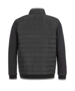 Veste Matelassée Noire pour Homme - Style Bi-Matière et Confort Chic -Terredemarins prod 7313 veste ml noir jipro 666x812 fc7ea0111e0b
