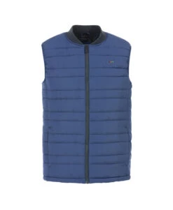 Doudoune Sans Manches Bleu Roi - Gilet Matelassé pour Homme