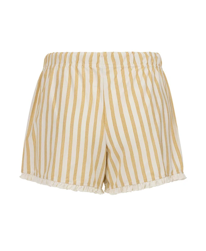 Ensemble Pyjama Femme en Coton - T-shirt et Short à Volants 8 Ensemble Pyjama Femme en Coton - T-shirt et Short à Volants – Image 6