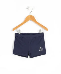 Boxer de Bain Garçon Bleu Marine - Confort Extensible