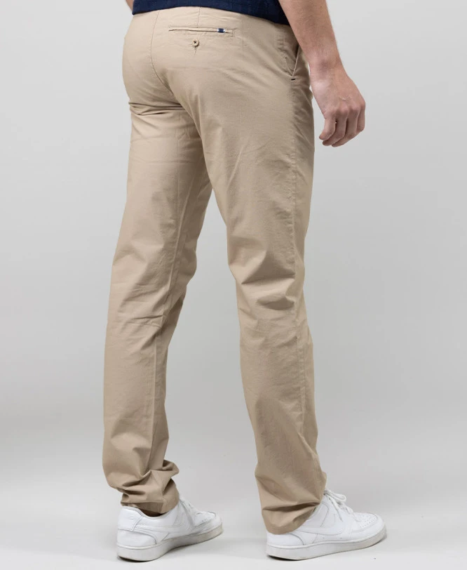 Gilbin Pantalon Chino Beige Homme - Coupe Stretch et Élégante 4 Gilbin Pantalon Chino Beige Homme - Coupe Stretch et Élégante – Image 2