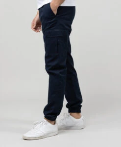 Indigo Dermo - Pantalon Cargo Homme Confort Stretch