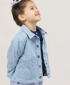 Veste en Jean Fille Joanha - Blouson Denim pour Enfant