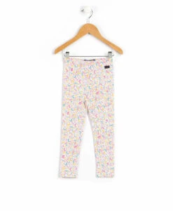 Legging Long à Imprimé Multicolore pour Fille - Confort Élastiqué