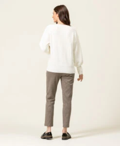 Cardigan Blanc Cassé Maille Fantaisie avec Boutons Dorés Raffinés 11 Cardigan Blanc Cassé Maille Fantaisie avec Boutons Dorés Raffinés -Terredemarins prod 8024 cardigan tricot naturel kouros 666x812 fc7ea0111e0b