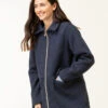 Manteau Bleu Marine Femme - Veste d'Hiver Chaude Style Marin 1 Manteau Bleu Marine Femme - Veste d'Hiver Chaude Style Marin -Terredemarins prod 8071 manteau indigo xalam 666x812 fc7ea0111e0b