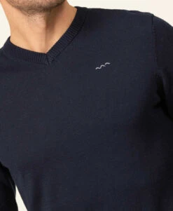 Pull Bleu Marine Homme - Pull Léger et Élégant Kariba -Terredemarins prod 8108 pull indigo kariba 666x812 fc7ea0111e0b