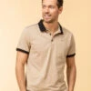 Polo Homme Beige à Détails Asymétriques - Style Chic & Décontracté 1 Polo Homme Beige à Détails Asymétriques - Style Chic & Décontracté -Terredemarins prod 8158 polo mc sable otasym 666x812 fc7ea0111e0b