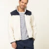 Veste Homme Bi-matière en Sherpa et Nylon - Blanc Cassé 2 Veste Homme Bi-matière en Sherpa et Nylon - Blanc Cassé -Terredemarins prod 8210 veste ml beige sable xilopia 666x812 fc7ea0111e0b