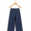 Jean Large pour Fille - Pantalon Denim Tendance avec Taille Ajustable -Terredemarins prod 8283 pantalon indigo padenim 666x812 fc7ea0111e0b