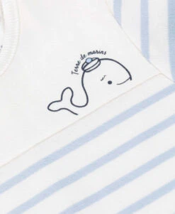 Body Marinière Bébé à Manches Longues - Rayé Blanc et Bleu Ciel 7 Body Marinière Bébé à Manches Longues - Rayé Blanc et Bleu Ciel -Terredemarins prod 8422 body ml fond naturel raye bleu ciel bodima 666x812 fc7ea0111e0b