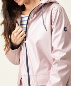 Terre de Marins Xecirec - Ciré Rose Irisé Femme Doublé Polaire 9 Terre de Marins Xecirec - Ciré Rose Irisé Femme Doublé Polaire -Terredemarins prod 8460 imper cire rose irise xecirec 666x812 fc7ea0111e0b