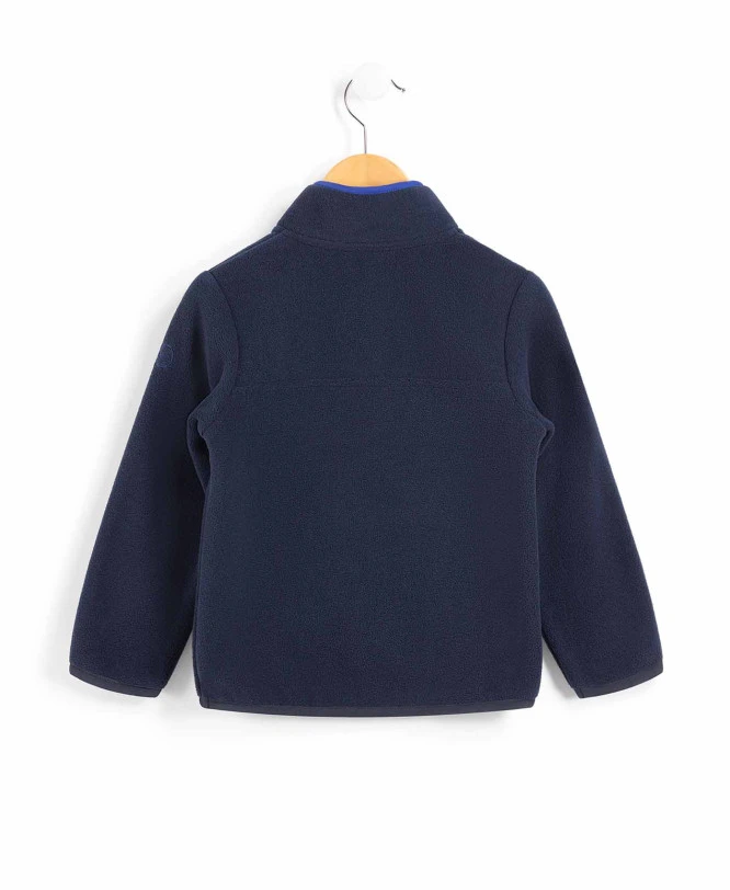 Pull Polaire Garçon à Col Montant et Poche Ventrale - Chaud et Confortable 4 Pull Polaire Garçon à Col Montant et Poche Ventrale - Chaud et Confortable – Image 2