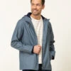 Ciré Homme Gris Doublé Polaire avec Capuche - Veste de Pluie Imperméable 1 Ciré Homme Gris Doublé Polaire avec Capuche - Veste de Pluie Imperméable -Terredemarins prod 8498 imper cire gris ardoise xocirec 666x812 fc7ea0111e0b