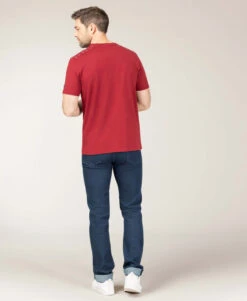 T-shirt Col Rond Homme Rouge Grenat - Finition Premium et Style Moderne -Terredemarins prod 8596 tee shirt mc grenat tapor 666x812 fc7ea0111e0b