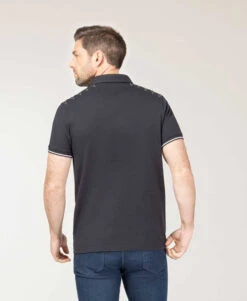 Polo Marine pour Homme OLDUN - L'Indispensable du Vestiaire Masculin 10 Polo Marine pour Homme OLDUN - L'Indispensable du Vestiaire Masculin -Terredemarins prod 8606 polo mc noir oldun 666x812 fc7ea0111e0b