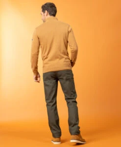Pull Col Camionneur Camel pour Homme - Maille Chaleureuse et Élégante -Terredemarins prod 8666 pull camel kamion 666x812 fc7ea0111e0b