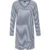 Chemise de Nuit Rayée Femme à Manches Longues - Confort et Douceur -Terredemarins prod 8853 chemise de nuit raye proda 666x812 fc7ea0111e0b