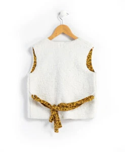 Gilet Sans Manches Moumoute Fille - Veste Sherpa avec Ceinture -Terredemarins prod 9190 veste ml grege vogilou 666x812 fc7ea0111e0b