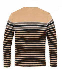 Marinière Homme Galbord - Manches Longues Noir et Sable 6 Marinière Homme Galbord - Manches Longues Noir et Sable -Terredemarins prod 9219 mariniere ml fond noir raye sable galbord 666x812 fc7ea0111e0b