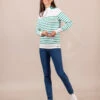 Pull Marin Rayé Femme à Col Montant et Boutons Épaule 1 Pull Marin Rayé Femme à Col Montant et Boutons Épaule -Terredemarins prod 9223 pull fond naturel raye vert pricha 666x812 fc7ea0111e0b